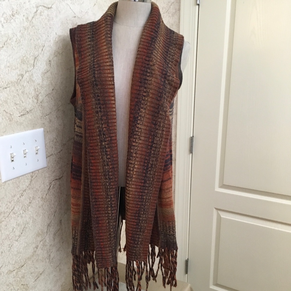 ii sisters fringe sweater